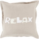 Surya Relax RX-002 18" x 18" Pillow Cover