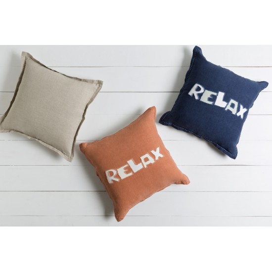 Surya Relax RX-003 22" x 22" Pillow Cover