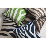 Surya Zebra LD-039 20" x 20" Pillow Cover