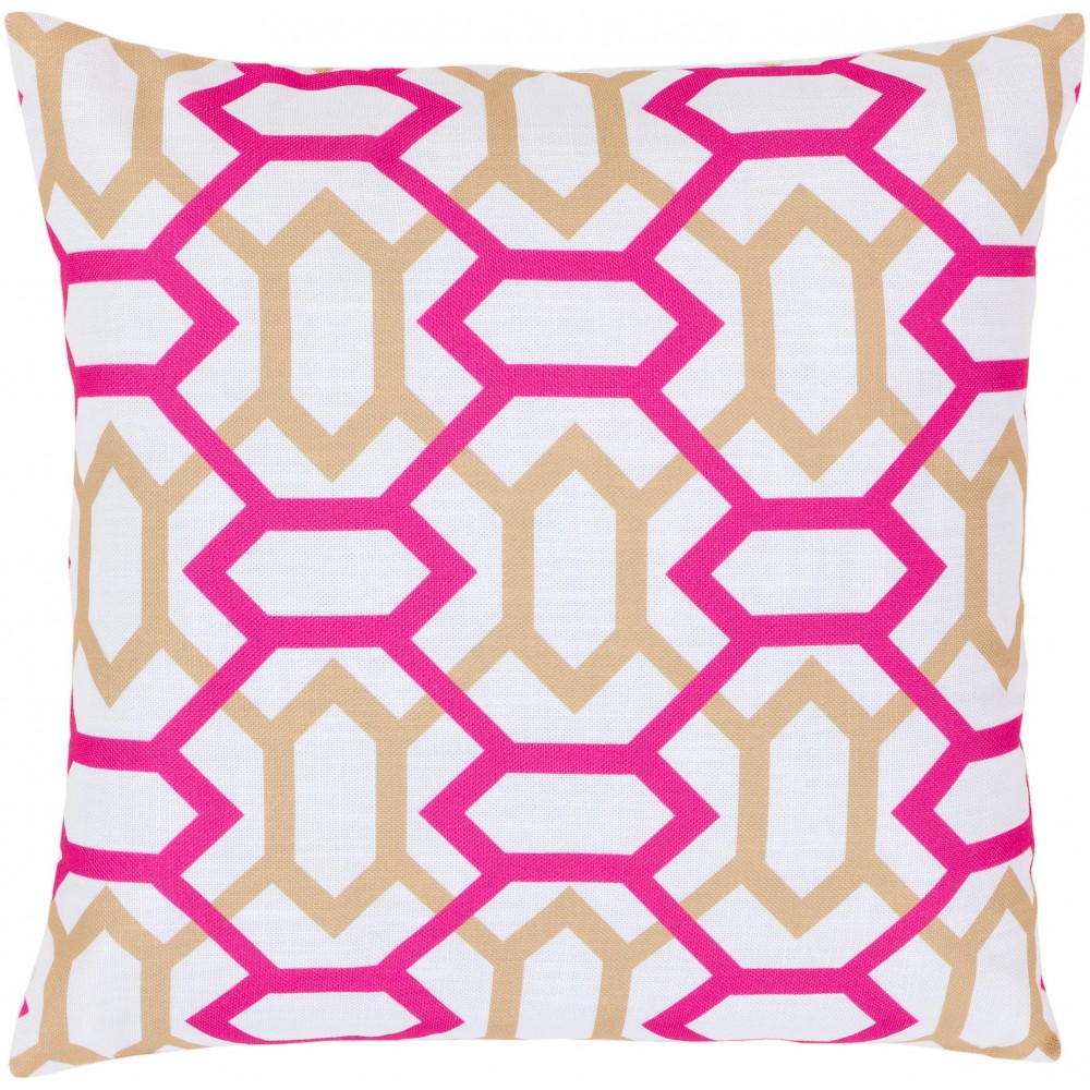 Surya Zoe FF-045 22" x 22" Pillow Cover Surya Zoe FF-045 22" x 22" Pillow Cover