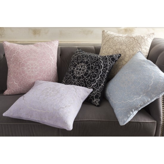 Surya Adagio AO-002 22" x 22" Pillow Kit