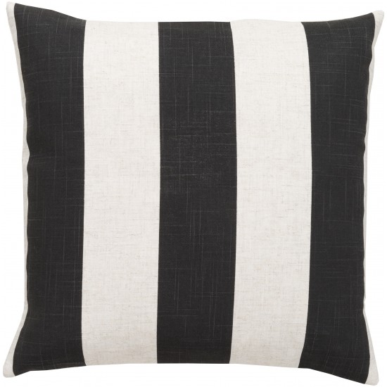 Surya Simple Stripe JS-009 22" x 22" Pillow Cover