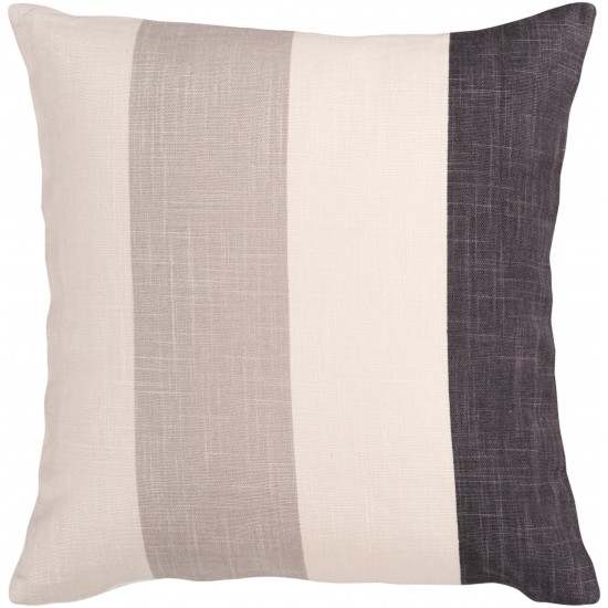 Surya Simple Stripe JS-011 22" x 22" Pillow Cover