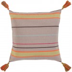 Surya Stadda Stripe SS-001 22" x 22" Pillow Cover