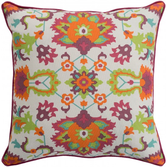 Surya Technicolor TEC-004 20" x 20" Pillow Cover