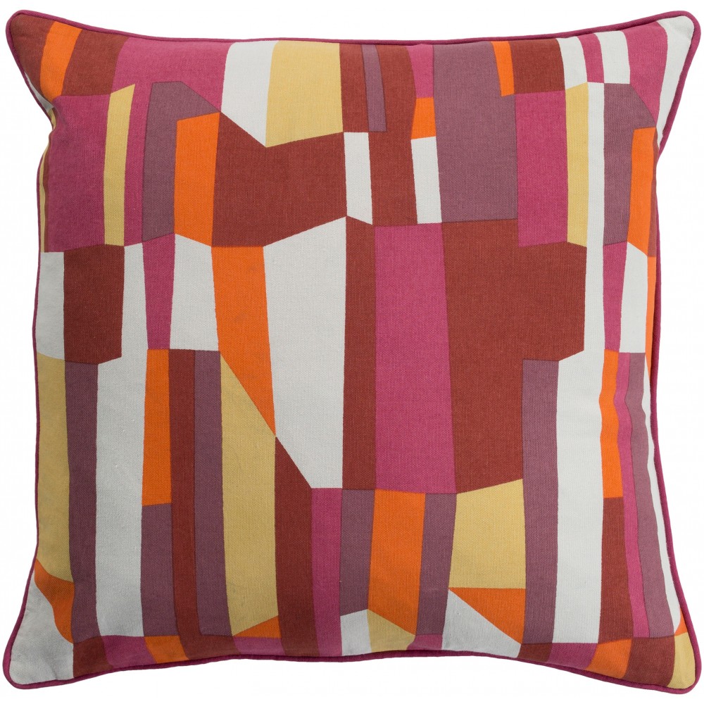 Surya Technicolor TEC-015 20" x 20" Pillow Cover Surya Technicolor TEC-015 20" x 20" Pillow Cover