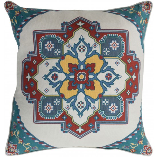 Surya Technicolor TEC-021 18" x 18" Pillow Cover