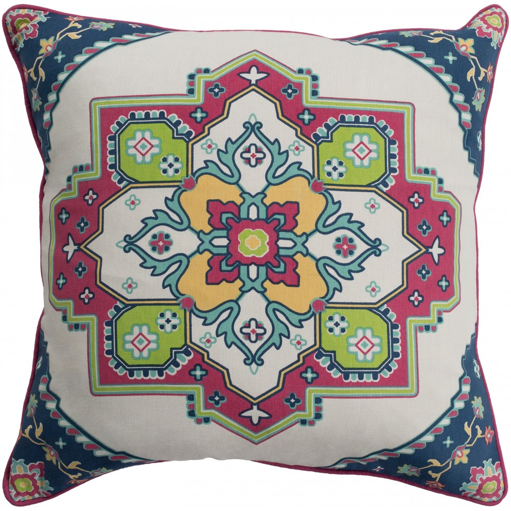 Surya Technicolor TEC-022 18" x 18" Pillow Cover