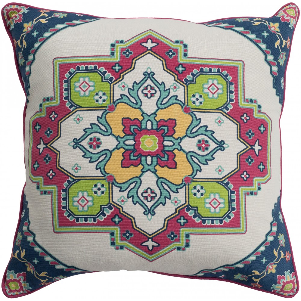 Surya Technicolor TEC-022 20" x 20" Pillow Cover