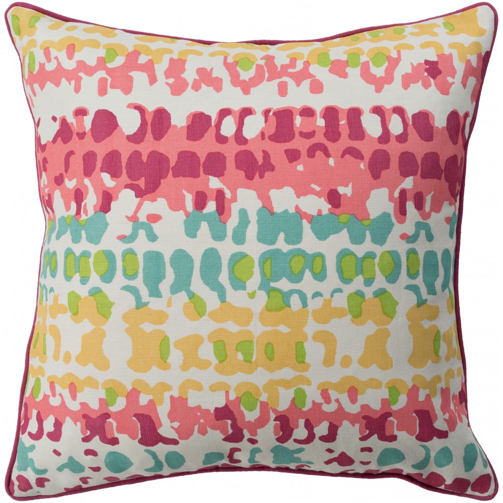 Surya Technicolor TEC-023 20" x 20" Pillow Cover Surya Technicolor TEC-023 20" x 20" Pillow Cover