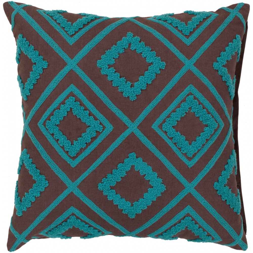 Surya Tribe LG-551 22" x 22" Pillow Cover Surya Tribe LG-551 22" x 22" Pillow Cover