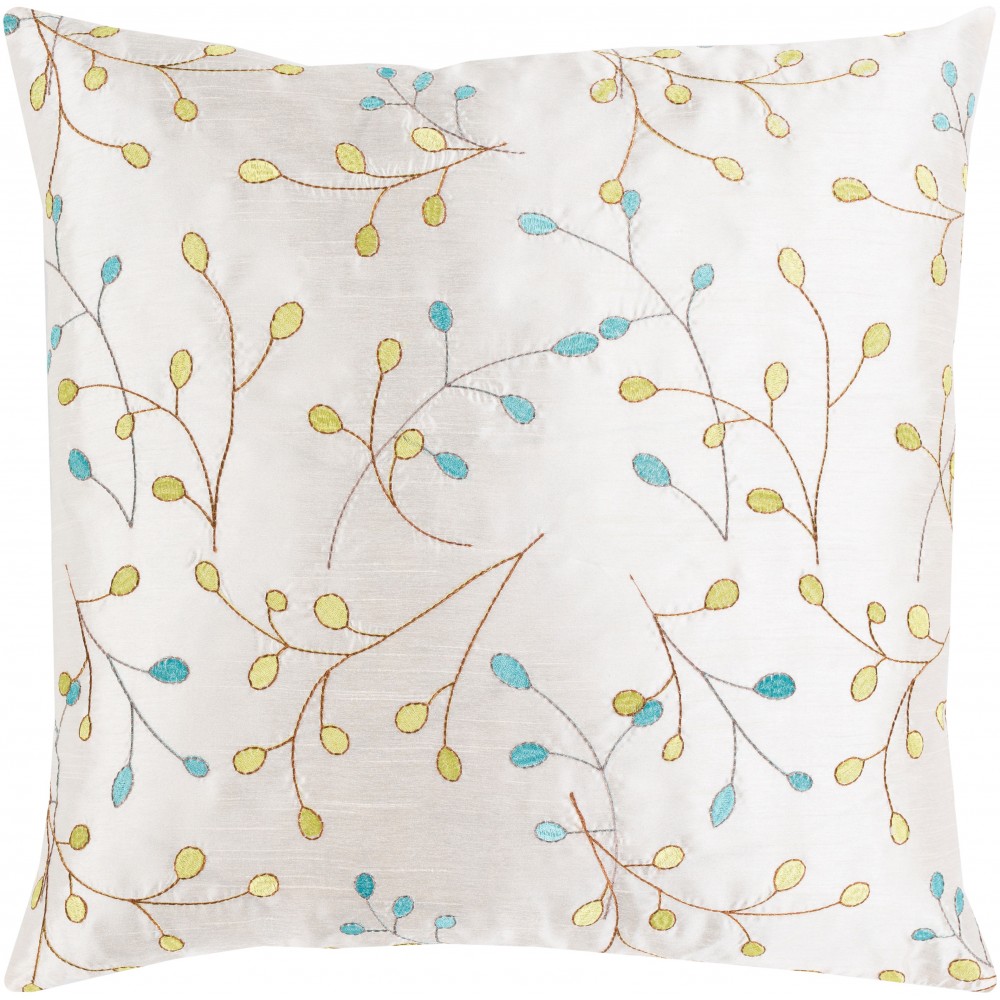 Surya Blossom II HH-129 22" x 22" Pillow Kit