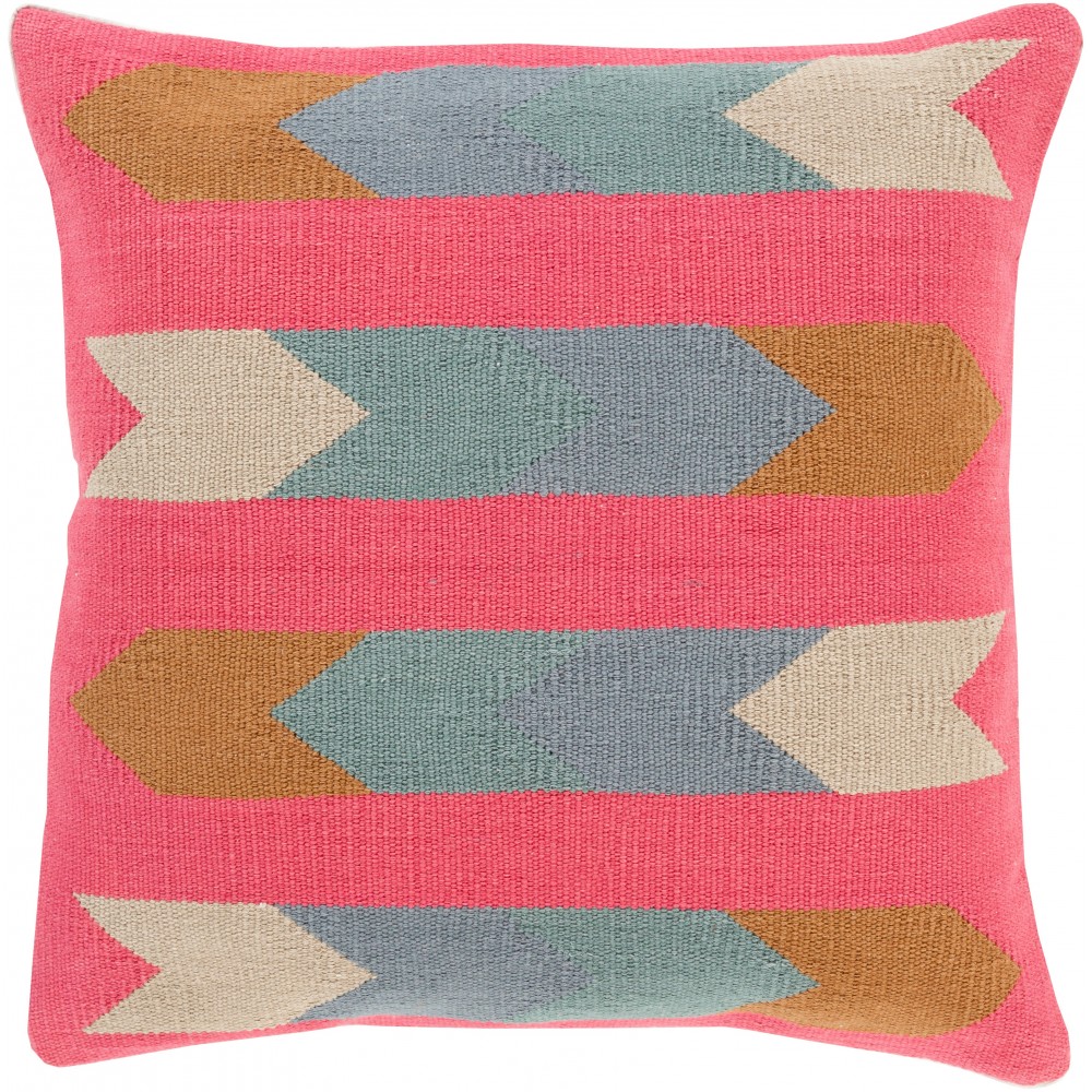 Surya Cotton Kilim CK-009 22" x 22" Pillow Kit