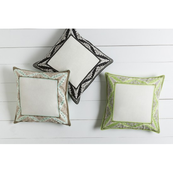 Surya Eugene EUG-001 18" x 18" Pillow Kit