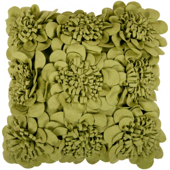 Surya Felt Garden FA-076 22" x 22" Pillow Kit