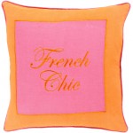 Surya French Chic FRC-001 22" x 22" Pillow Kit