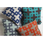 Surya Layered Blocks AR-081 22" x 22" Pillow Kit