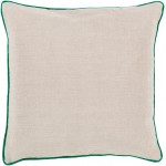 Surya Linen Piped LP-002 20" x 20" Pillow Kit