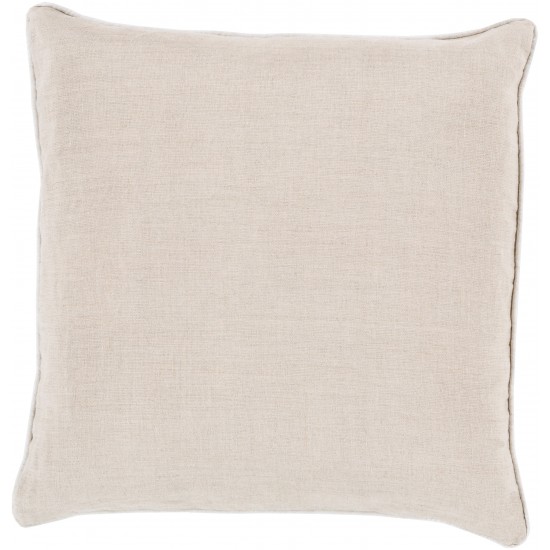 Surya Linen Piped LP-008 18" x 18" Pillow Kit