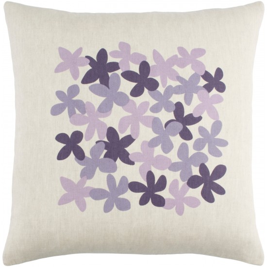 Surya Little Flower LE-004 20" x 20" Pillow Kit