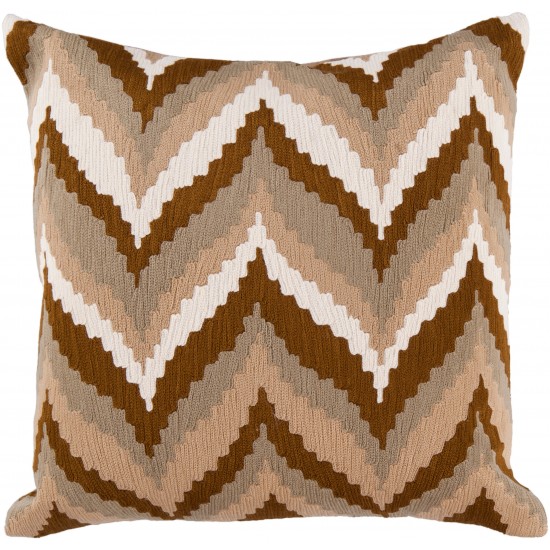 Surya Ikat Chevron AR-058 18" x 18" Pillow Kit