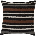 Surya Ikat Stripe AR-101 22" x 22" Pillow Kit