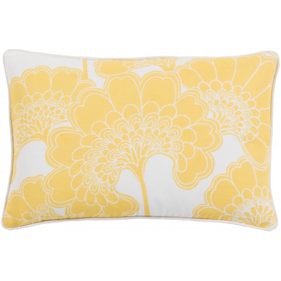 Surya Japanese Floral JA-005 13" x 20" Pillow Kit