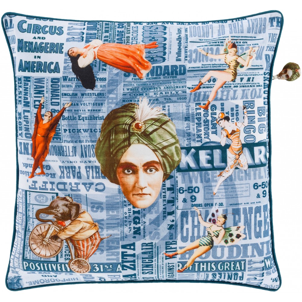 Surya Mind Games MNG-001 20" x 20" Pillow Kit Surya Mind Games MNG-001 20" x 20" Pillow Kit