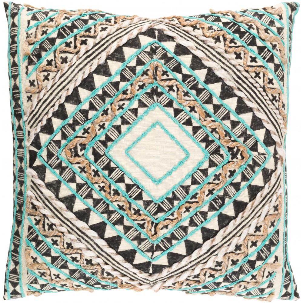 Surya Kazinga KAZ-002 18" x 18" Pillow Kit