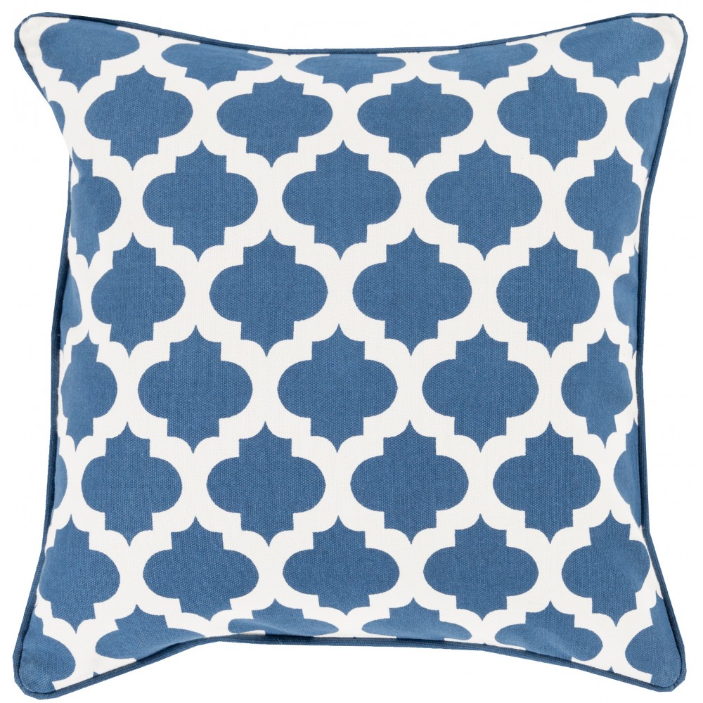 Surya Morrocan Printed Lattice MPL-001 22" x 22" Pillow Kit