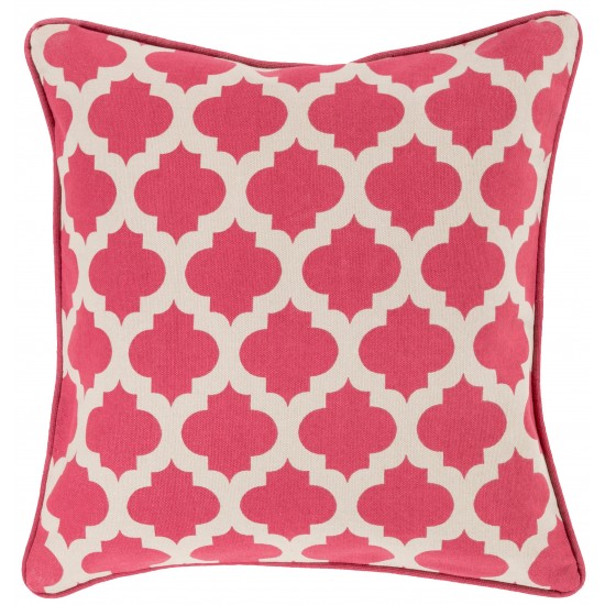 Surya Morrocan Printed Lattice MPL-006 20" x 20" Pillow Kit