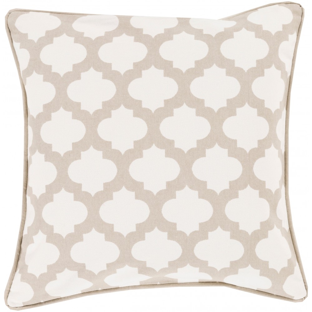 Surya Morrocan Printed Lattice MPL-007 18" x 18" Pillow Kit