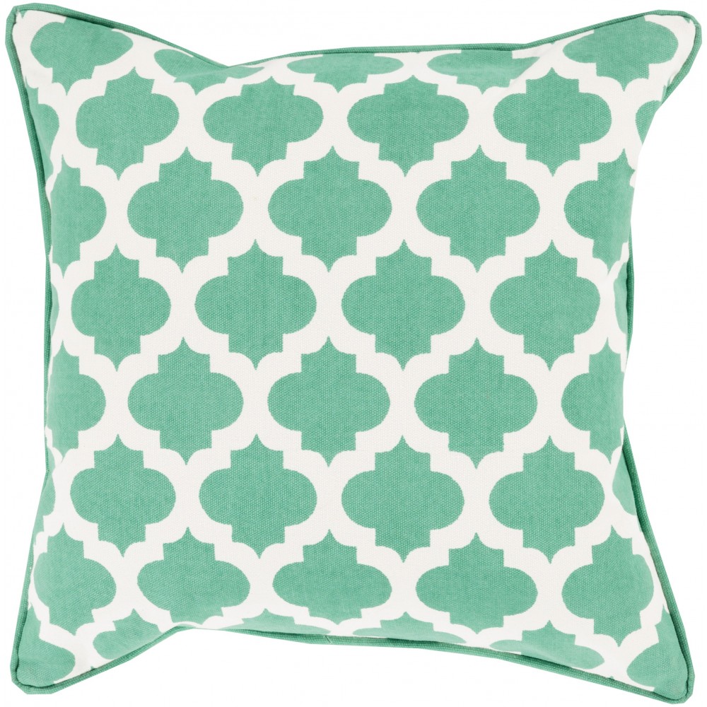 Surya Morrocan Printed Lattice MPL-009 20" x 20" Pillow Kit