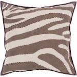 Surya Zebra LD-041 18" x 18" Pillow Kit
