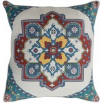 Surya Technicolor TEC-021 18" x 18" Pillow Kit