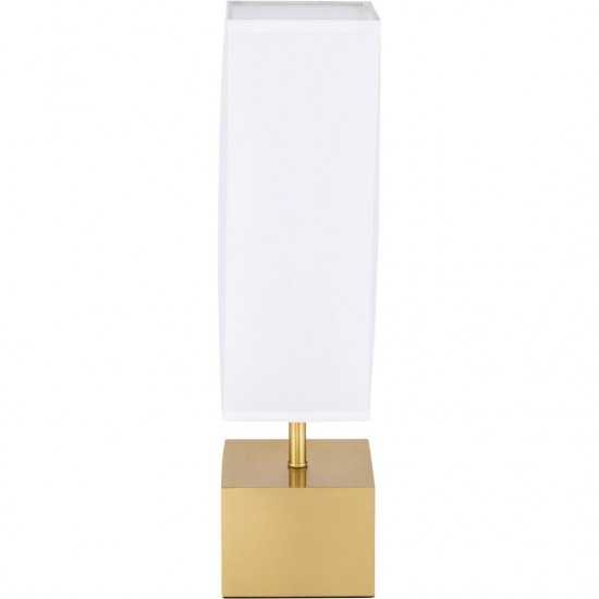 Elegant Decor Niki 1 Light Brass Table Lamp