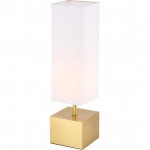 Elegant Decor Niki 1 Light Brass Table Lamp