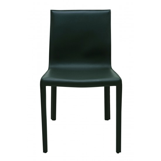 Colter Black Leather Dining Chair, HGAR300