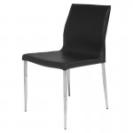 Colter Black Leather Dining Chair, HGAR393