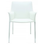 Colter White Leather Dining Chair, HGAR399