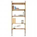 Theo Hard Fumed Wood Modular Shelving, HGDA449