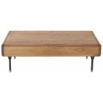 Distrikt Hard Fumed Wood Coffee Table