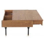 Distrikt Hard Fumed Wood Coffee Table