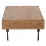 Distrikt Hard Fumed Wood Coffee Table