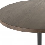 Compass Smoked Wood Bistro Table