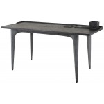 Salk Black Wood Desk