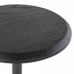 Exeter Black Wood Side Table, HGDA587