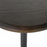 Exeter Seared Wood Side Table, HGDA588