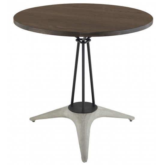 Kahn Seared Wood Bistro Table