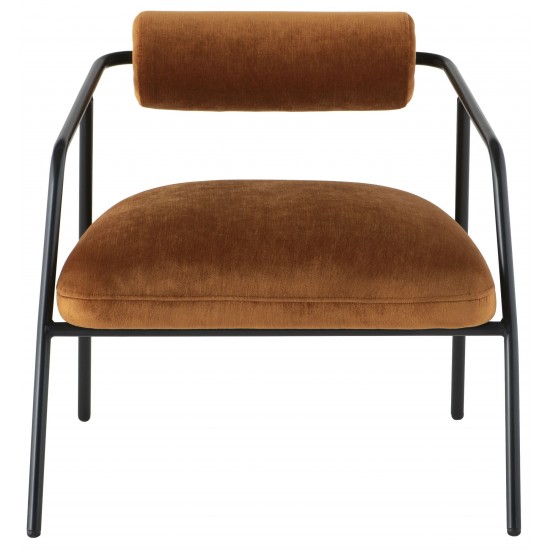 Cyrus Rust Fabric Occasional Chair, HGDA701